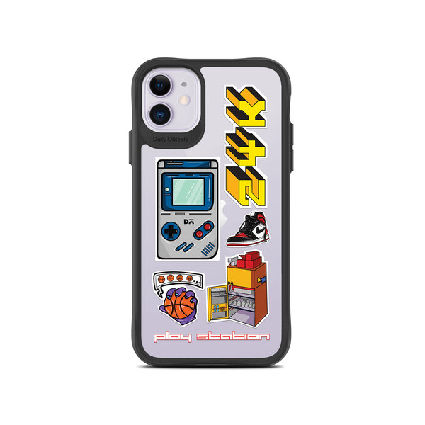 

DailyObjects Game Mode Black Hybrid Clear Case Cover For iPhone 11