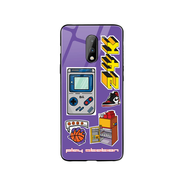 

DailyObjects Game Mode Glass Case Cover For OnePlus 7