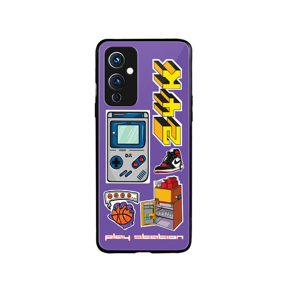 DailyObjects Game Mode Glass Case Cover For OnePlus 9