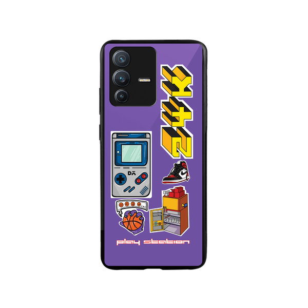 

DailyObjects Game Mode Glass Case Cover For Vivo V23