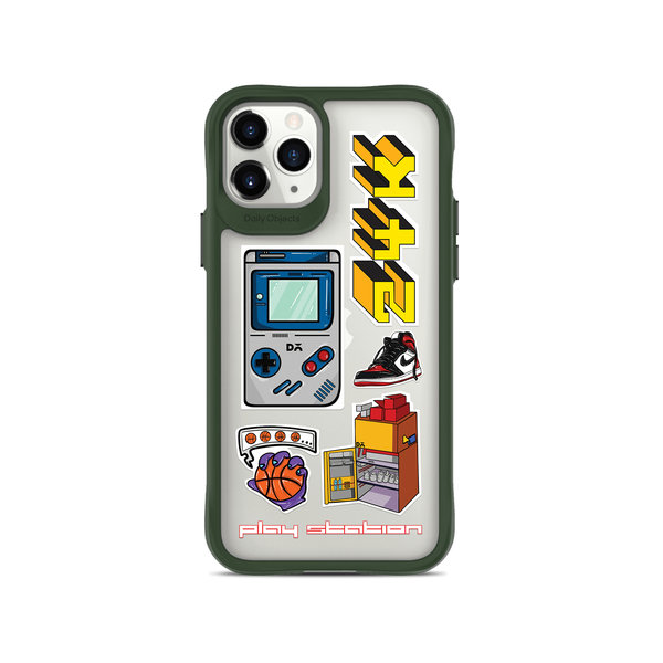 

DailyObjects Game Mode Green Hybrid Clear Case Cover For iPhone 11 Pro Max