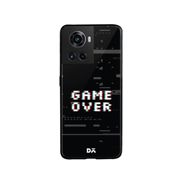 

DailyObjects Game Over Glass Case Cover For OnePlus 10R