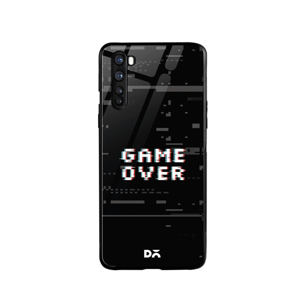 

DailyObjects Game Over Glass Case Cover For OnePlus Nord