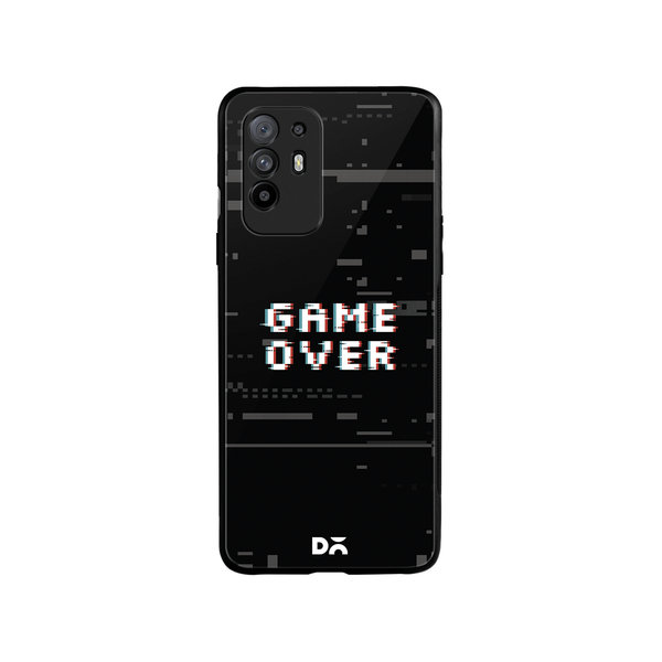 

DailyObjects Game Over Glass Case Cover For Oppo F19 Pro Plus