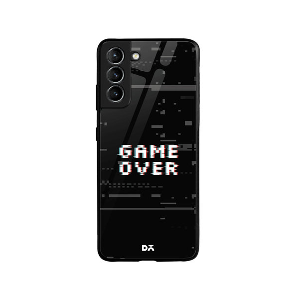 DailyObjects Game Over Glass Case Cover For Samsung Galaxy S21 Plus