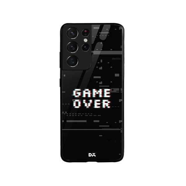 

DailyObjects Game Over Glass Case Cover For Samsung Galaxy S21 Ultra