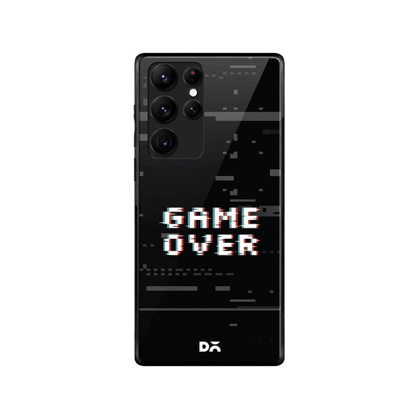 

DailyObjects Game Over Glass Case Cover For Samsung Galaxy S22 Ultra