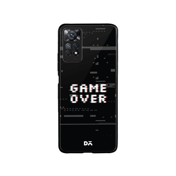

DailyObjects Game Over Glass Case Cover For Xiaomi Redmi Note 11 Pro
