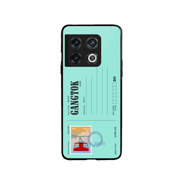 

DailyObjects Gangtok Ropeway Postcard Glass Case Cover For OnePlus 10 Pro