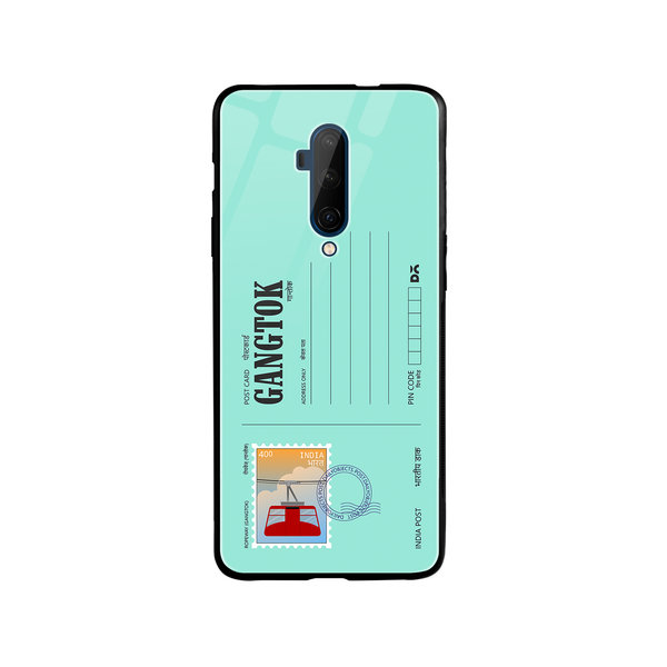 

DailyObjects Gangtok Ropeway Postcard Glass Case Cover For OnePlus 7T Pro