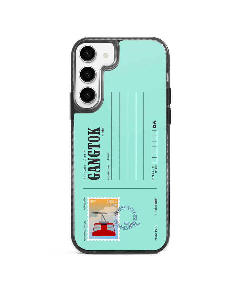 Gangtok Ropeway Postcard Stride 2.0 Case Cover For Samsung Galaxy S23 Plus