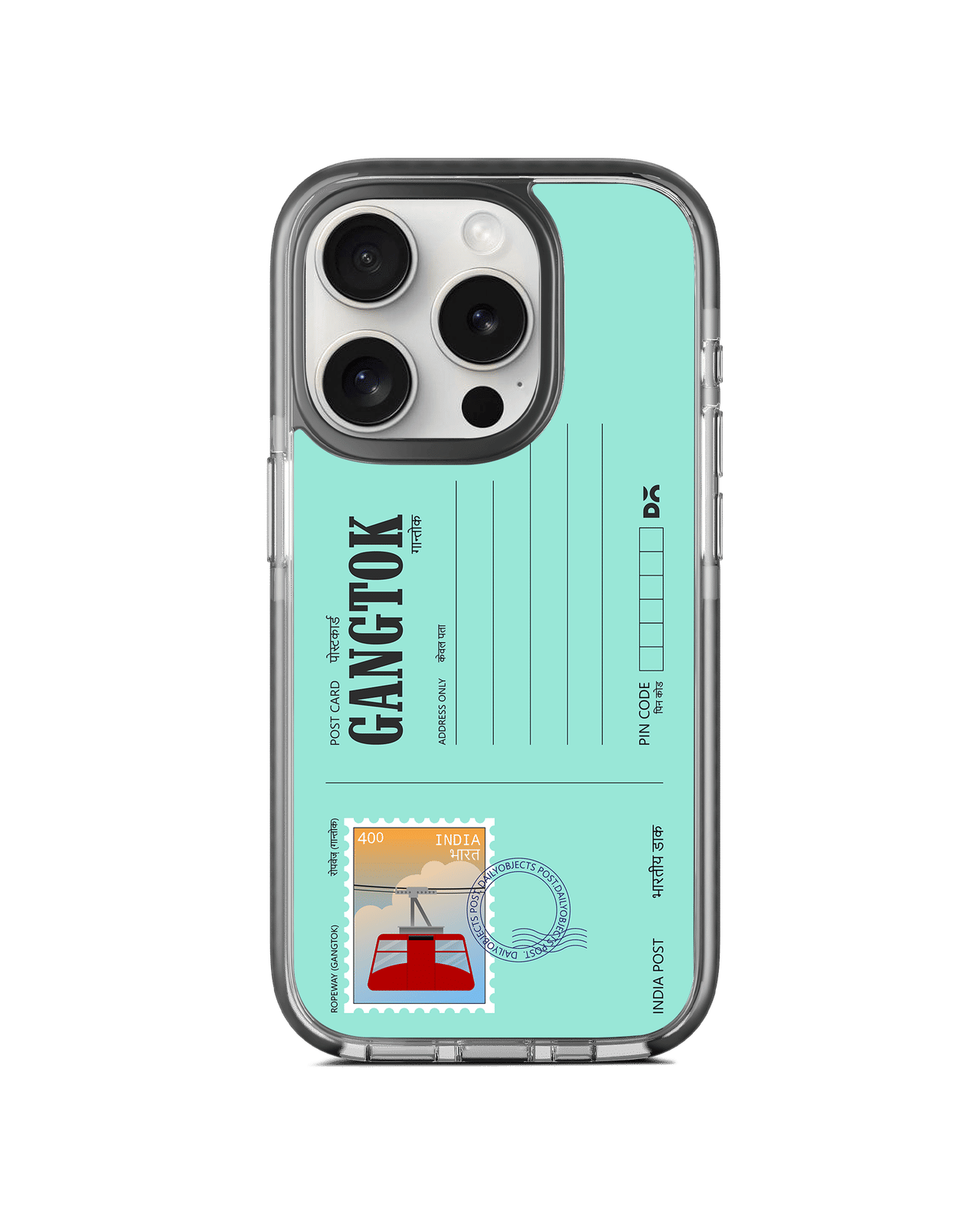 Gangtok Ropeway Postcard Stride 3.0 MagSafe Case Cover For iPhone 15 Pro