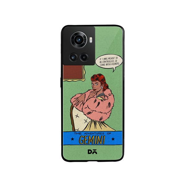 

DailyObjects Gemini Glass Case Cover For OnePlus 10R