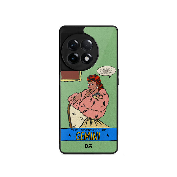 

DailyObjects Gemini Glass Case Cover For OnePlus 11R