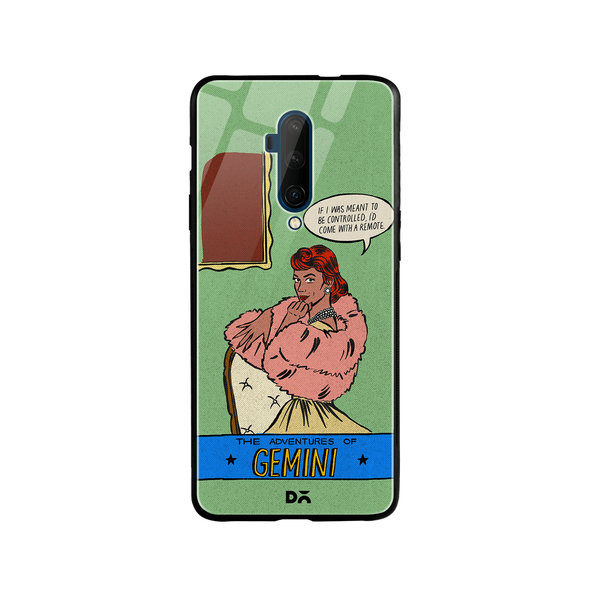 

DailyObjects Gemini Glass Case Cover For OnePlus 7T Pro