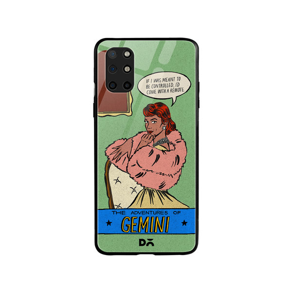 

DailyObjects Gemini Glass Case Cover For OnePlus 8T