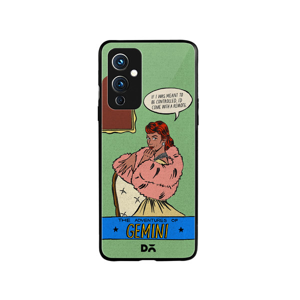 

DailyObjects Gemini Glass Case Cover For OnePlus 9