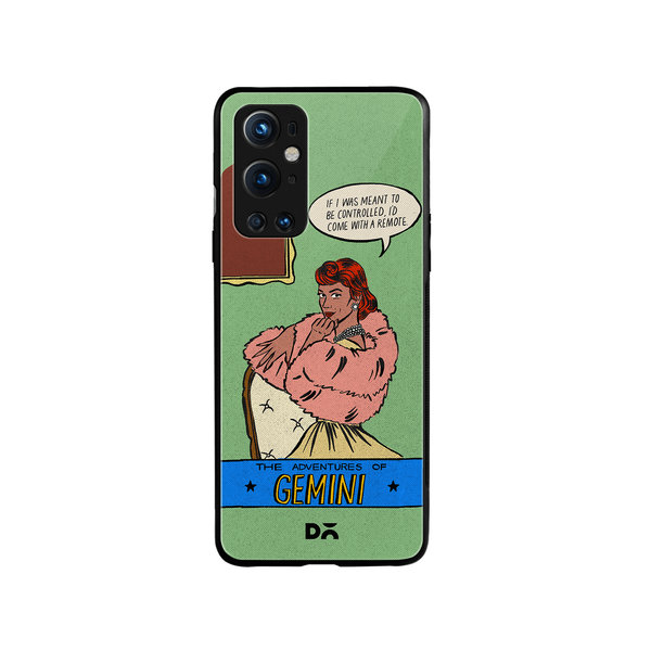 

DailyObjects Gemini Glass Case Cover For OnePlus 9 Pro