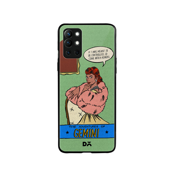 

DailyObjects Gemini Glass Case Cover For OnePlus 9R