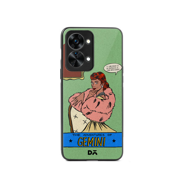 

DailyObjects Gemini Glass Case Cover For OnePlus Nord 2T