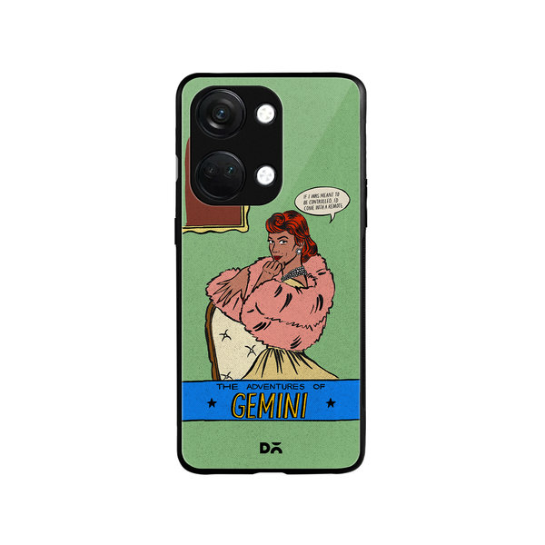 

DailyObjects Gemini Glass Case Cover For OnePlus Nord 3