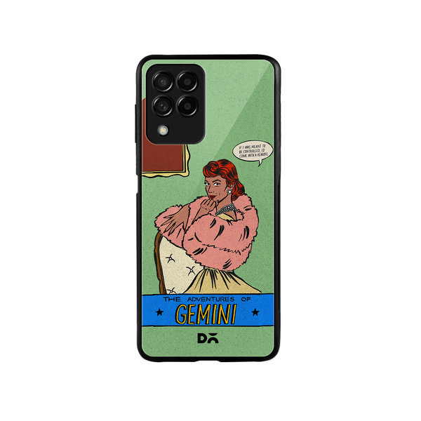 

DailyObjects Gemini Glass Case Cover For Samsung Galaxy M53