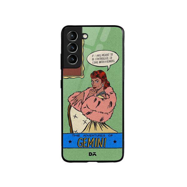 

DailyObjects Gemini Glass Case Cover For Samsung Galaxy S21