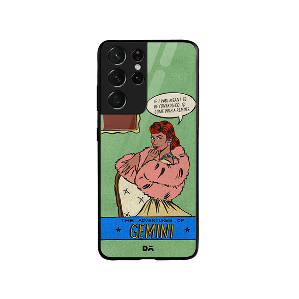 

DailyObjects Gemini Glass Case Cover For Samsung Galaxy S21 Ultra
