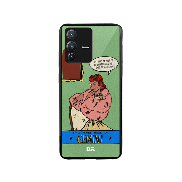 

DailyObjects Gemini Glass Case Cover For Vivo V23 Pro