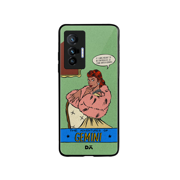 

DailyObjects Gemini Glass Case Cover For Vivo X70