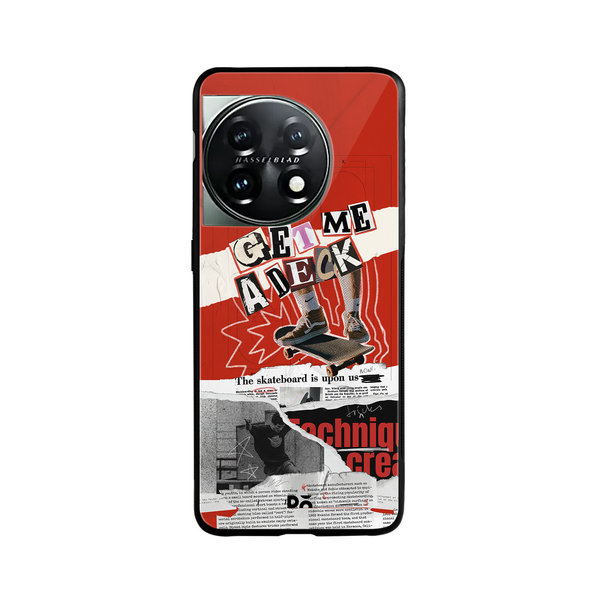 

DailyObjects Get Me A Deck Glass Case Cover For OnePlus 11 5G
