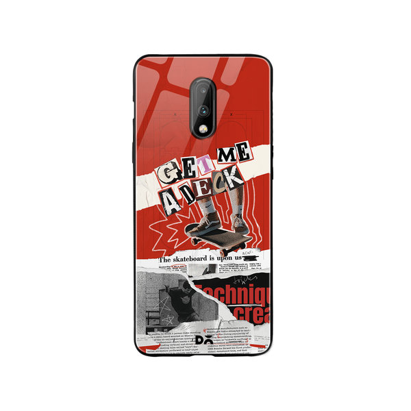 

DailyObjects Get Me A Deck Glass Case Cover For OnePlus 7