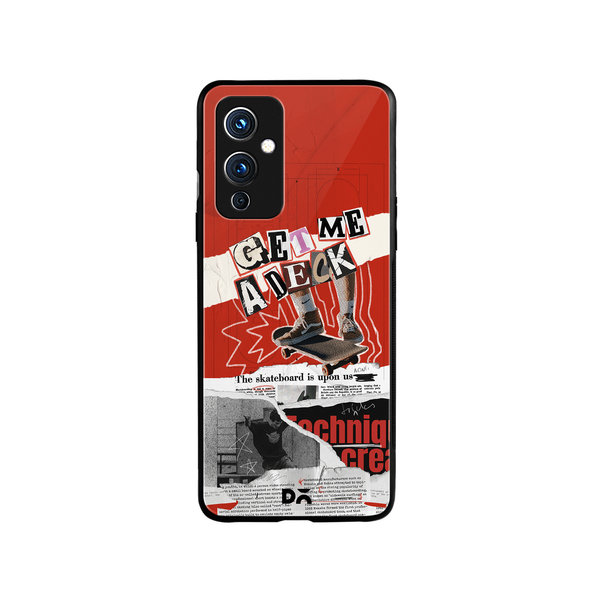 

DailyObjects Get Me A Deck Glass Case Cover For OnePlus 9