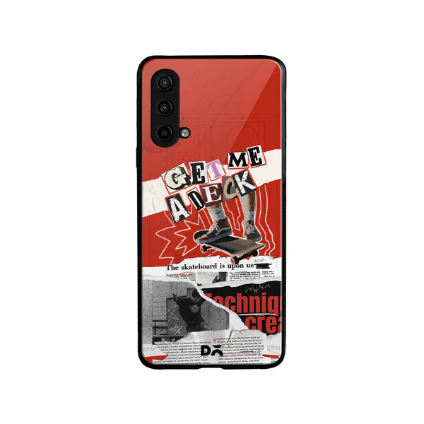 

DailyObjects Get Me A Deck Glass Case Cover For OnePlus Nord CE