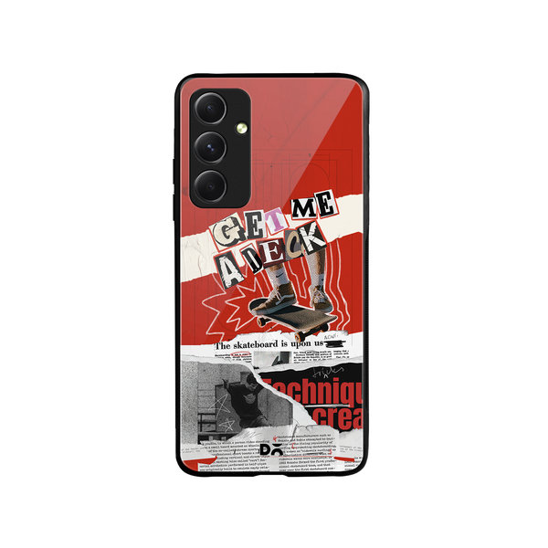 DailyObjects Get Me A Deck Glass Case Cover For Samsung Galaxy A54 5G