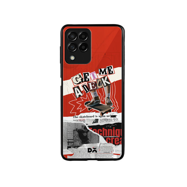 

DailyObjects Get Me A Deck Glass Case Cover For Samsung Galaxy M53