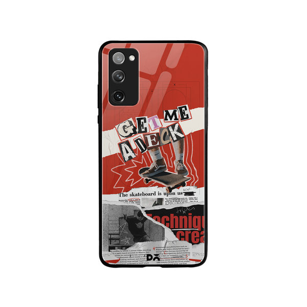 

DailyObjects Get Me A Deck Glass Case Cover For Samsung Galaxy S20 FE