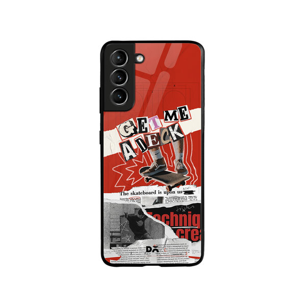 

DailyObjects Get Me A Deck Glass Case Cover For Samsung Galaxy S21 FE