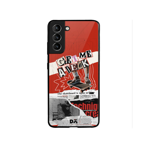 

DailyObjects Get Me A Deck Glass Case Cover For Samsung Galaxy S22