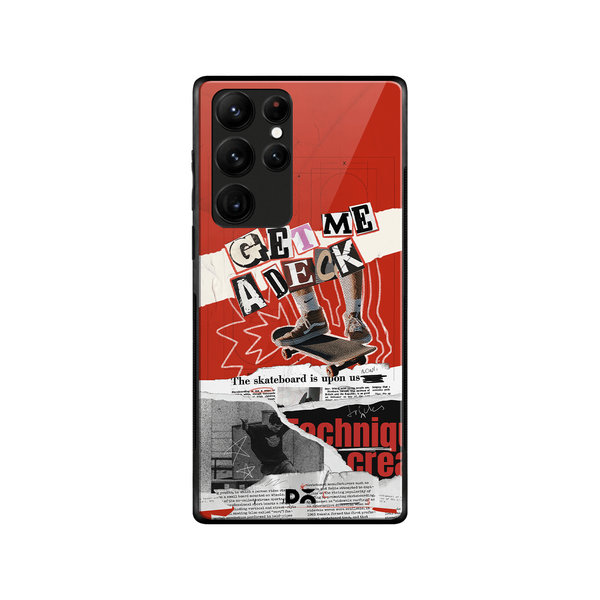 

DailyObjects Get Me A Deck Glass Case Cover For Samsung Galaxy S22 Ultra