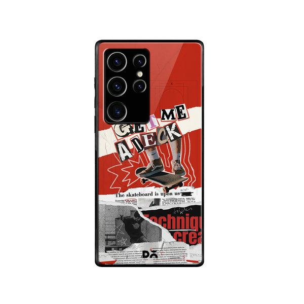 

DailyObjects Get Me A Deck Glass Case Cover For Samsung Galaxy S23 Ultra