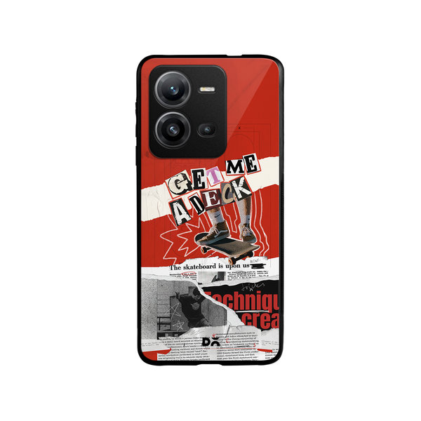 

DailyObjects Get Me A Deck Glass Case Cover For Vivo V25