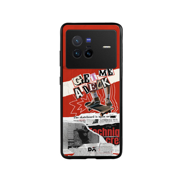 

DailyObjects Get Me A Deck Glass Case Cover For Vivo X80