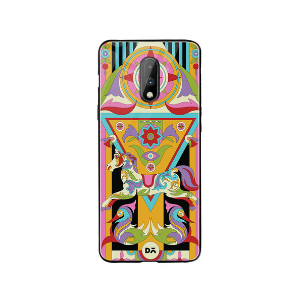 

DailyObjects Ghoda Mela Glass Case Cover For OnePlus 7