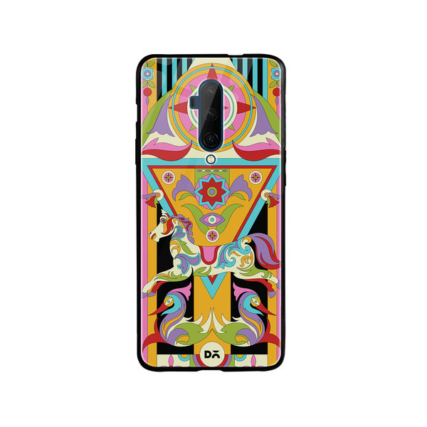 

DailyObjects Ghoda Mela Glass Case Cover For OnePlus 7T Pro