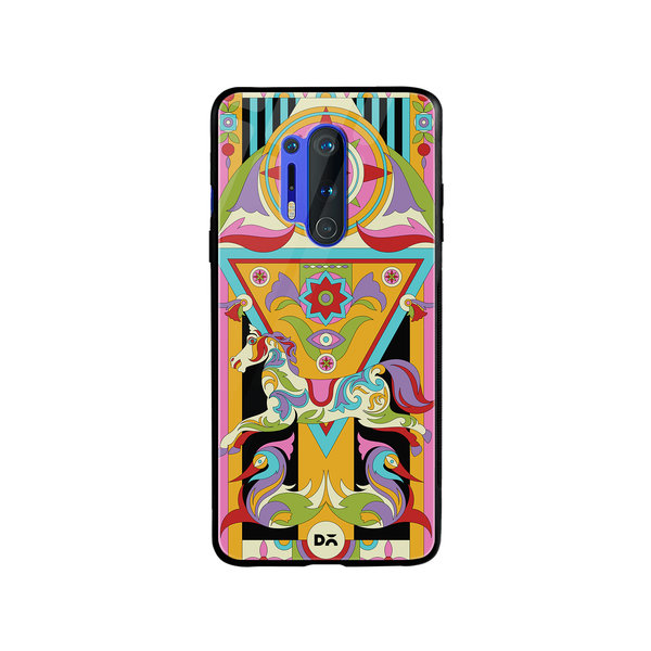 

DailyObjects Ghoda Mela Glass Case Cover For OnePlus 8 Pro