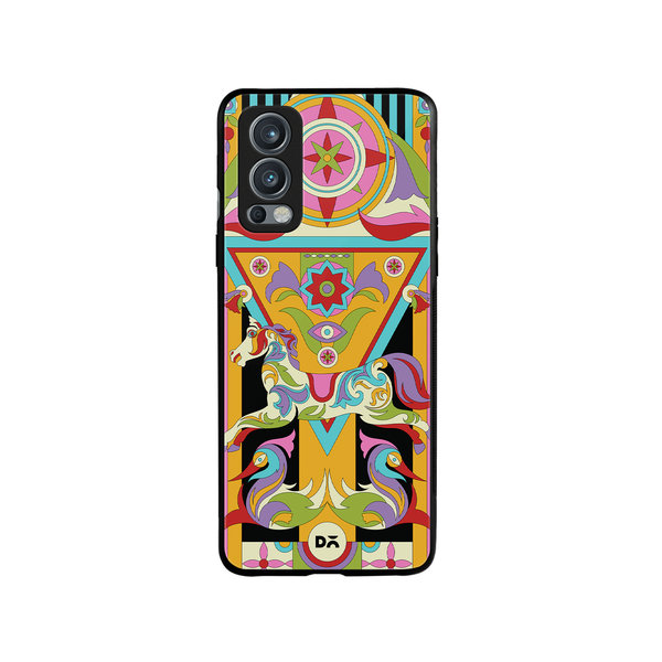 

DailyObjects Ghoda Mela Glass Case Cover For OnePlus Nord 2