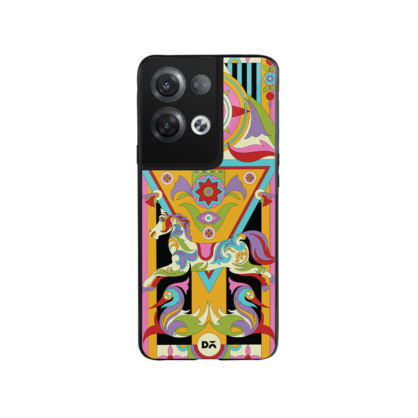 

DailyObjects Ghoda Mela Glass Case Cover For Oppo Reno 8 Pro Plus
