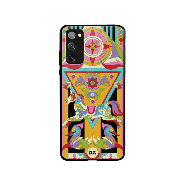 

DailyObjects Ghoda Mela Glass Case Cover For Samsung Galaxy S20 FE