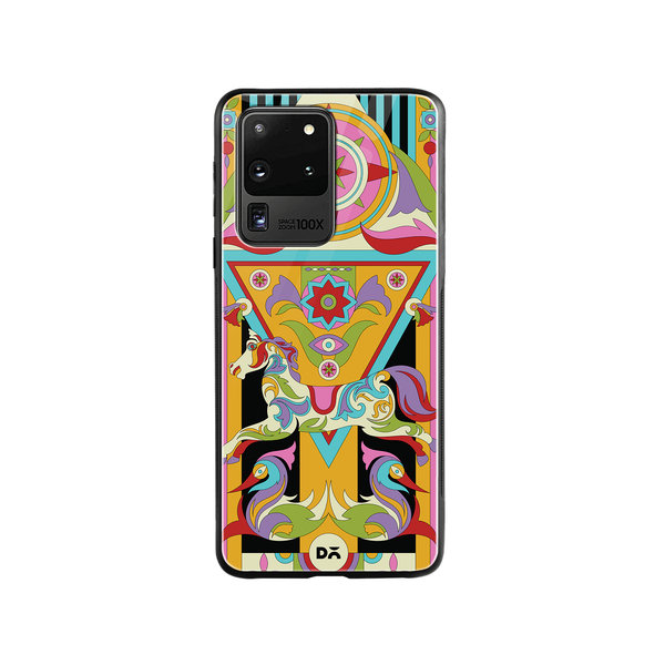 

DailyObjects Ghoda Mela Glass Case Cover For Samsung Galaxy S20 Ultra